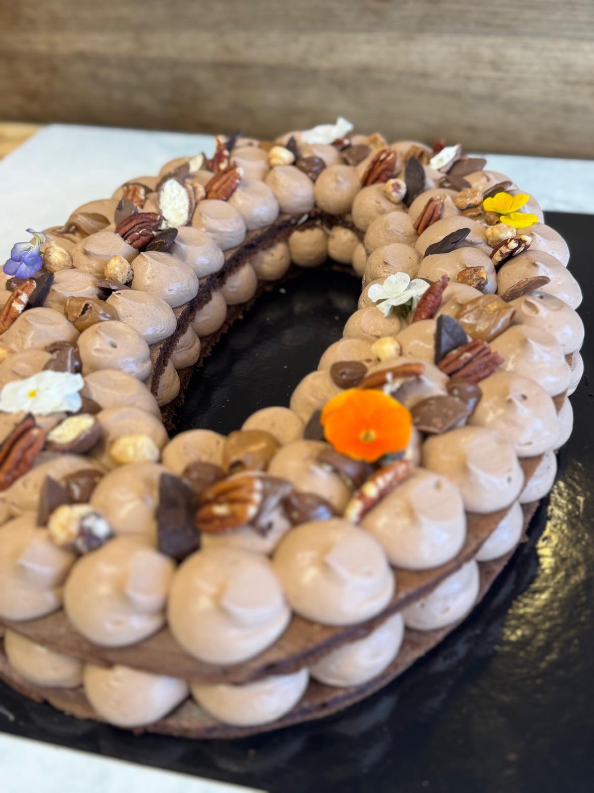 Number cake personnalisé